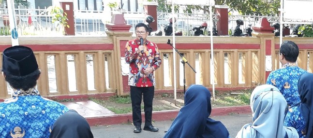 APEL HARI KESADARAN NASIONAL DI PIMPIN OLEH Pj.SEKRETARIS DAERAH KABUPATEN KUNINGAN